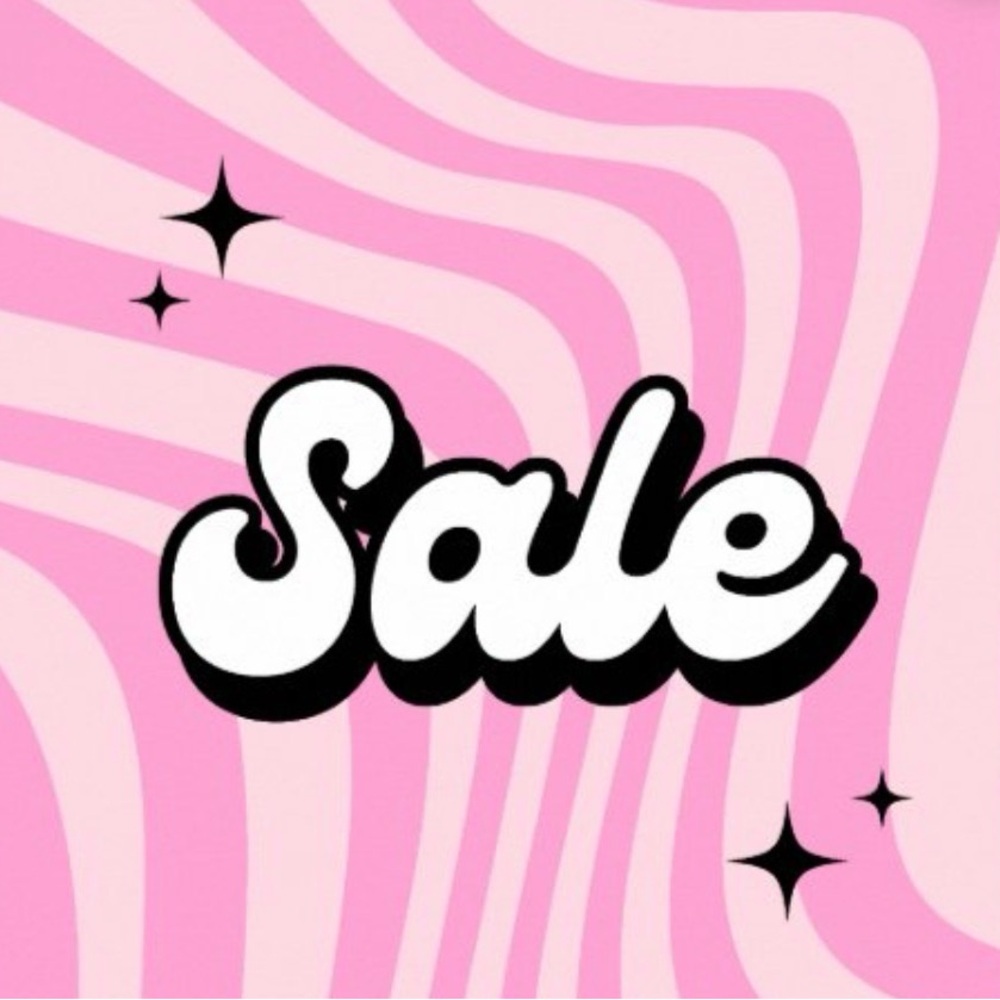 SALE!!! Everything discounted
